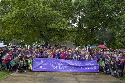One step beyond the lab and clinic: “walking the dementia conversation”